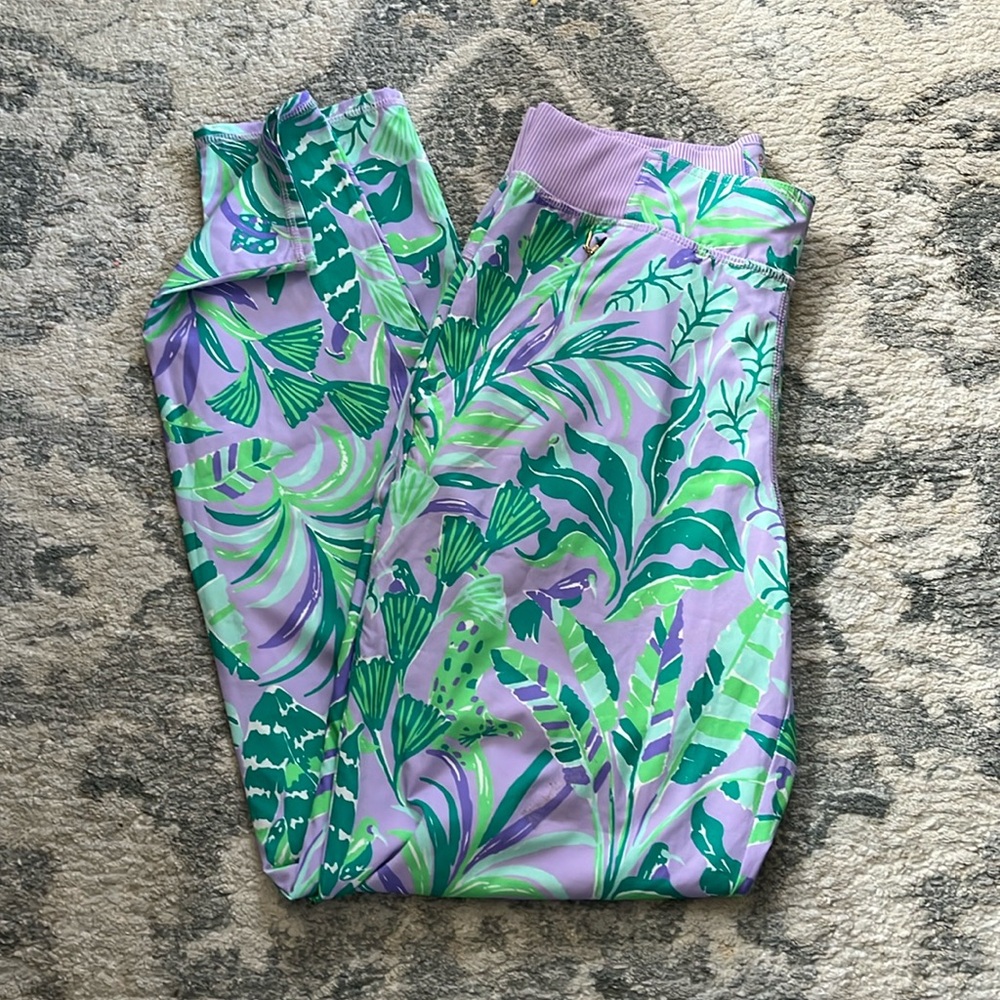 COPY - Green Lilly Pulitzer luxletic golf pants size XS NWOT